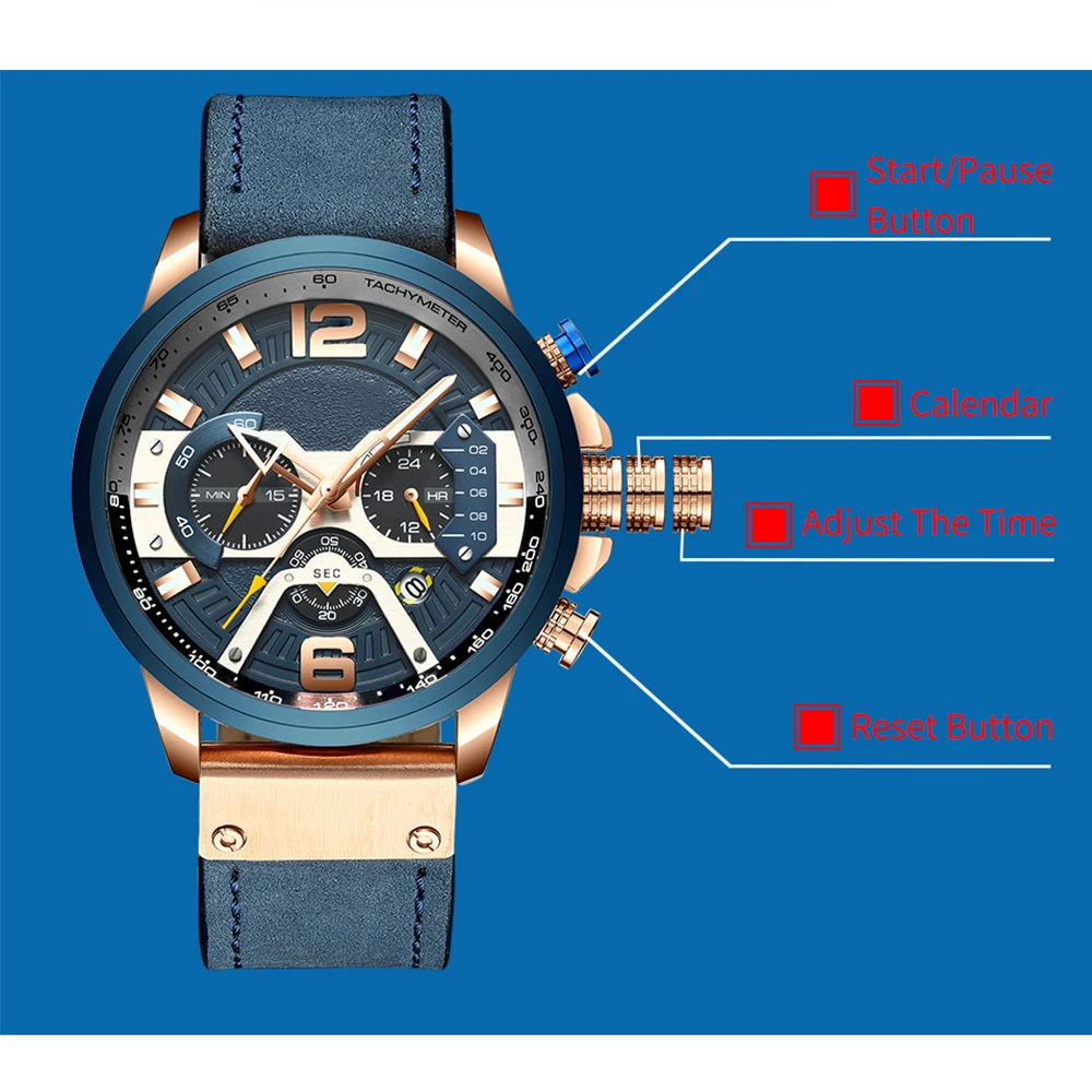 OEM High Quality Men's Wrist Watch Cheap Price Simple Design