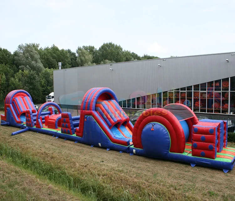Оптовая продажа, игровая площадка для взрослых, надувная площадка с препятствиями