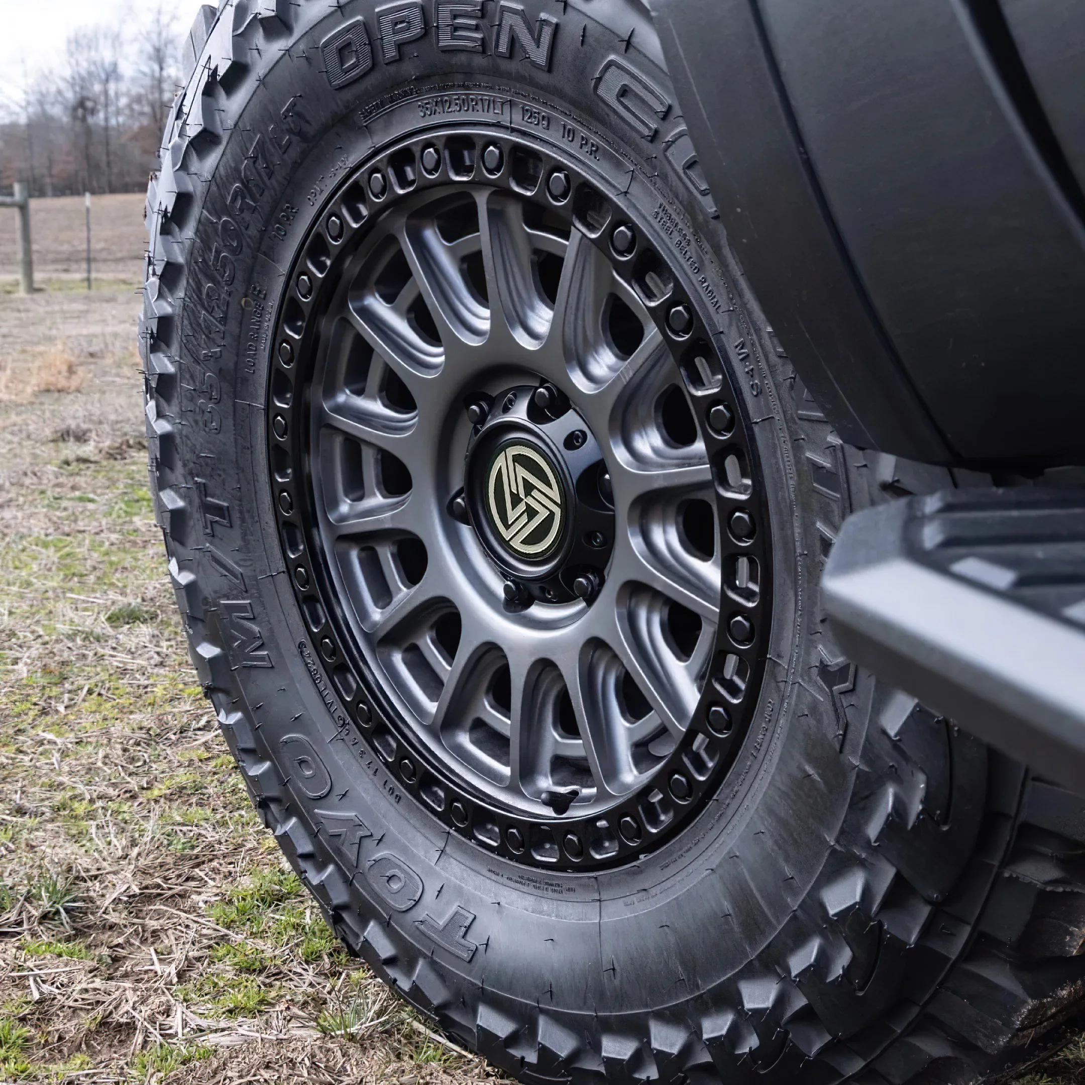 XL Custom Forged Beadlock Wheel 4x4 Deep Concave Off Road Wheel for Toyota Land Cruiser Toyota Prado Ford F-150 Raptor Wheel - Image 1