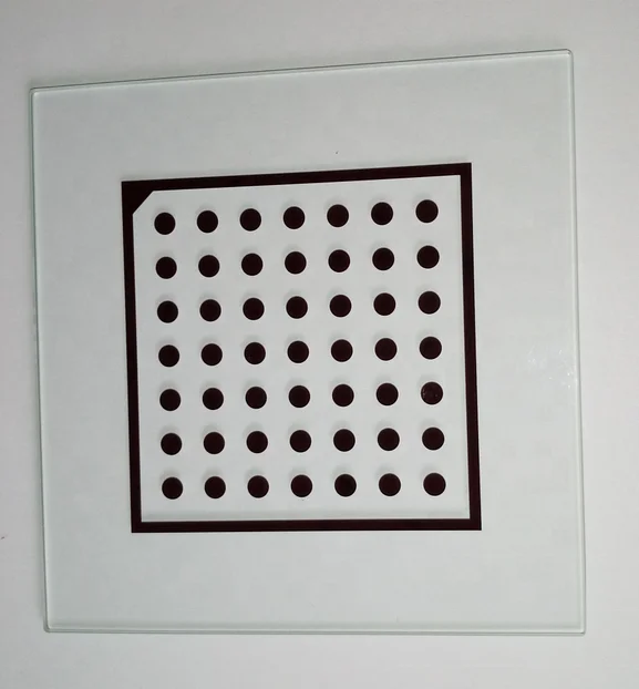 product high precision calibration plate halcon calibration plate ceramic calibration instrument optical plate-3