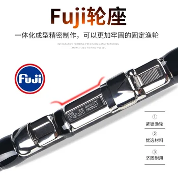 Lurekiller 1.9 m Japan TORAY Carbon Blank FUJI Parts Telescopic Sea Fishing Rod Saltwater Rock Fishing Rod Pole – Rod – view 5