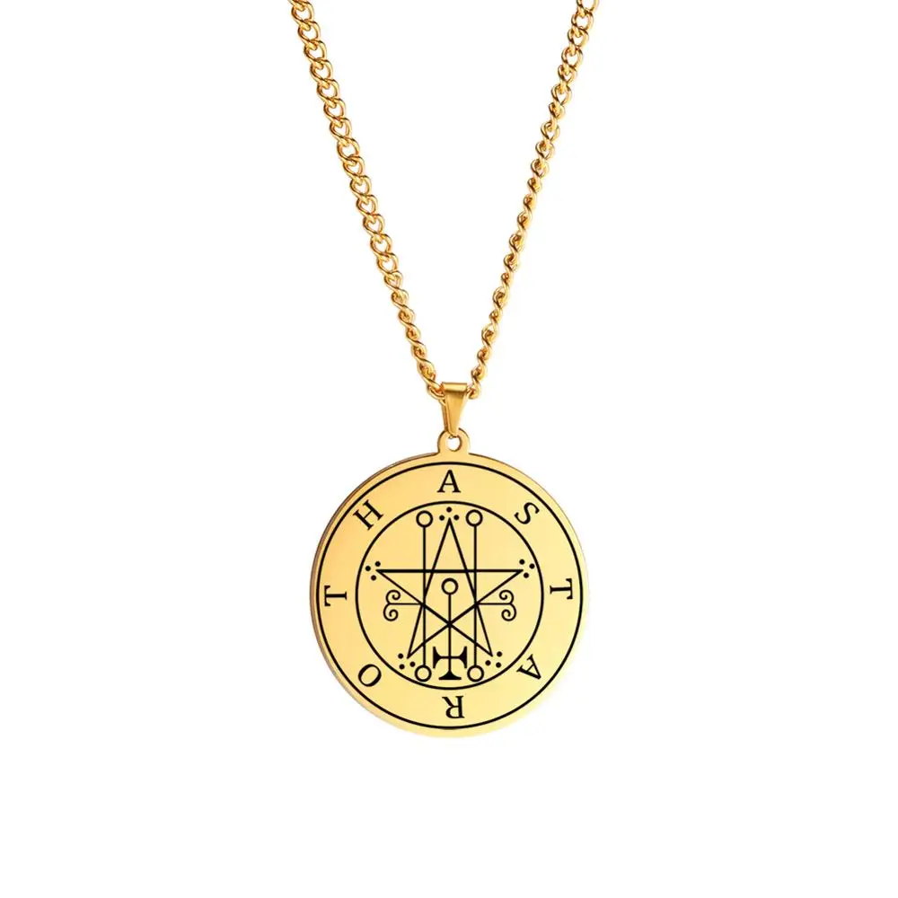 7 arcangeli sigil fascino collane pentacolo magico amuleto portafortuna  fortuna fascino protezione soprannaturale talismano collana