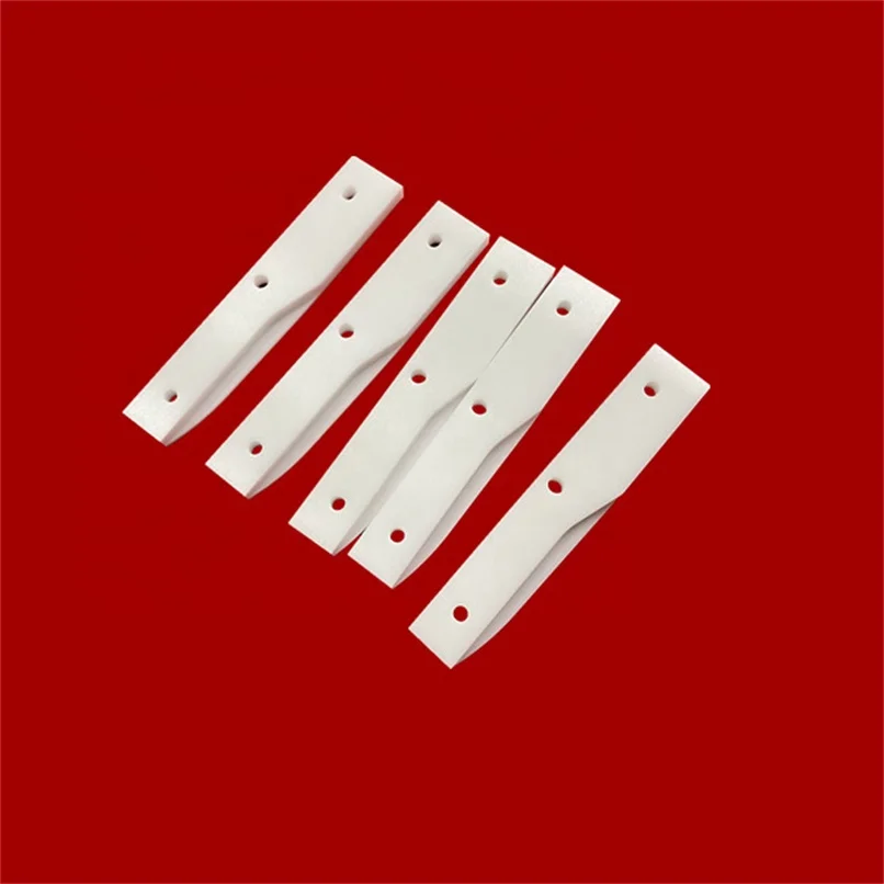 CNC YSZ Yttria Stabilized Zirconia Ceramic Machining Part ZrO2 Blade