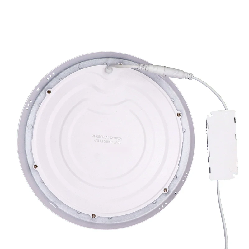 Surface Mounted LED Panel Light Round Ceiling Lamp Dimmable 9w 12w Recessed Round Dimmable Led Panel Light