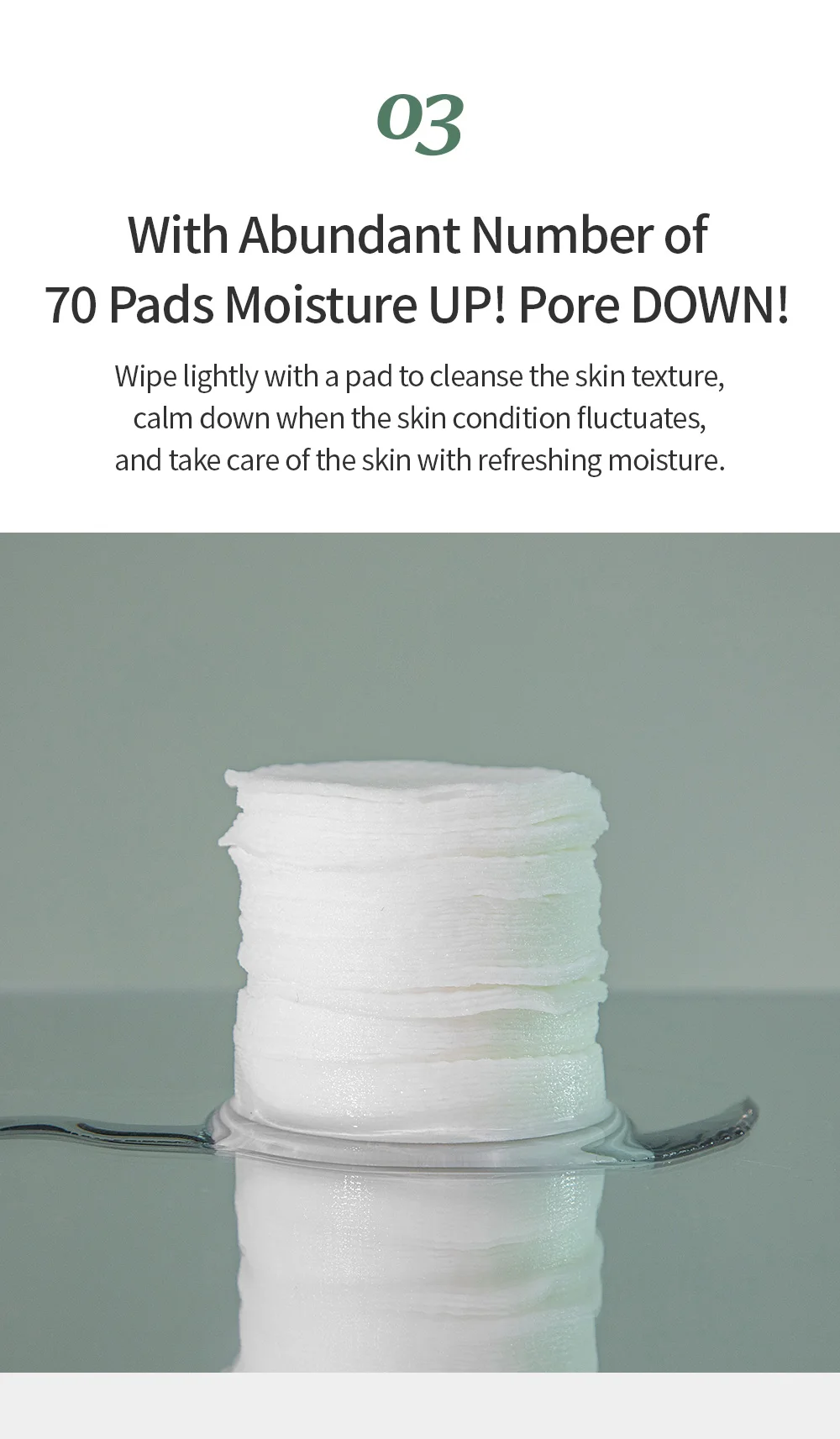 Hot Sale Cleansing Pad Treatment Pad Acne Removal Exfoliating Cleansing