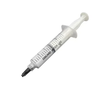 True Parameters 15G B160 Silver 1.6w/m-k Thermal Conductivity  Heatsink Thermal Grease Paste Syringe DIY Package
