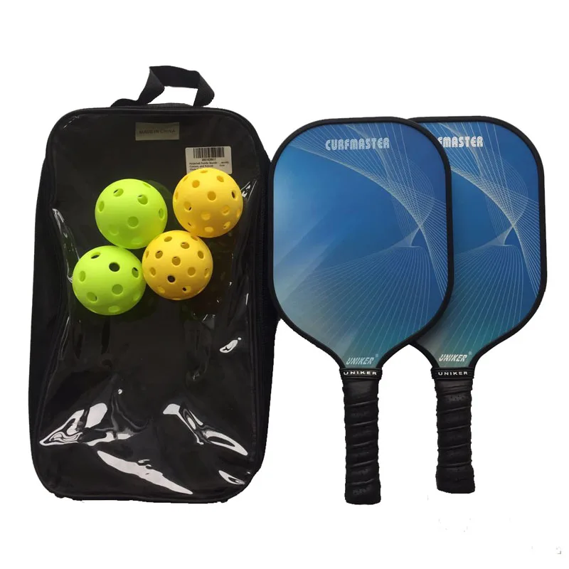 Pickleball Paddle Bundle Usapa Standard 2 Pickleball Paddles 4 Balls ...