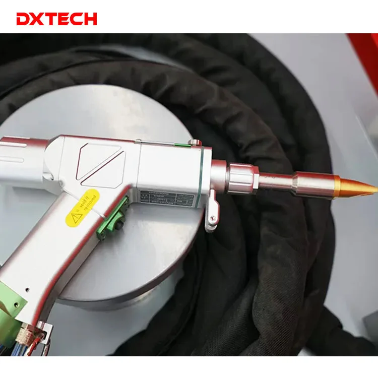 Multifunction Handheld 4 in 1 Mini Fiber Laser Cleaning Machine 1000w 1500w Rust Removing Cleaning Machine for Sale