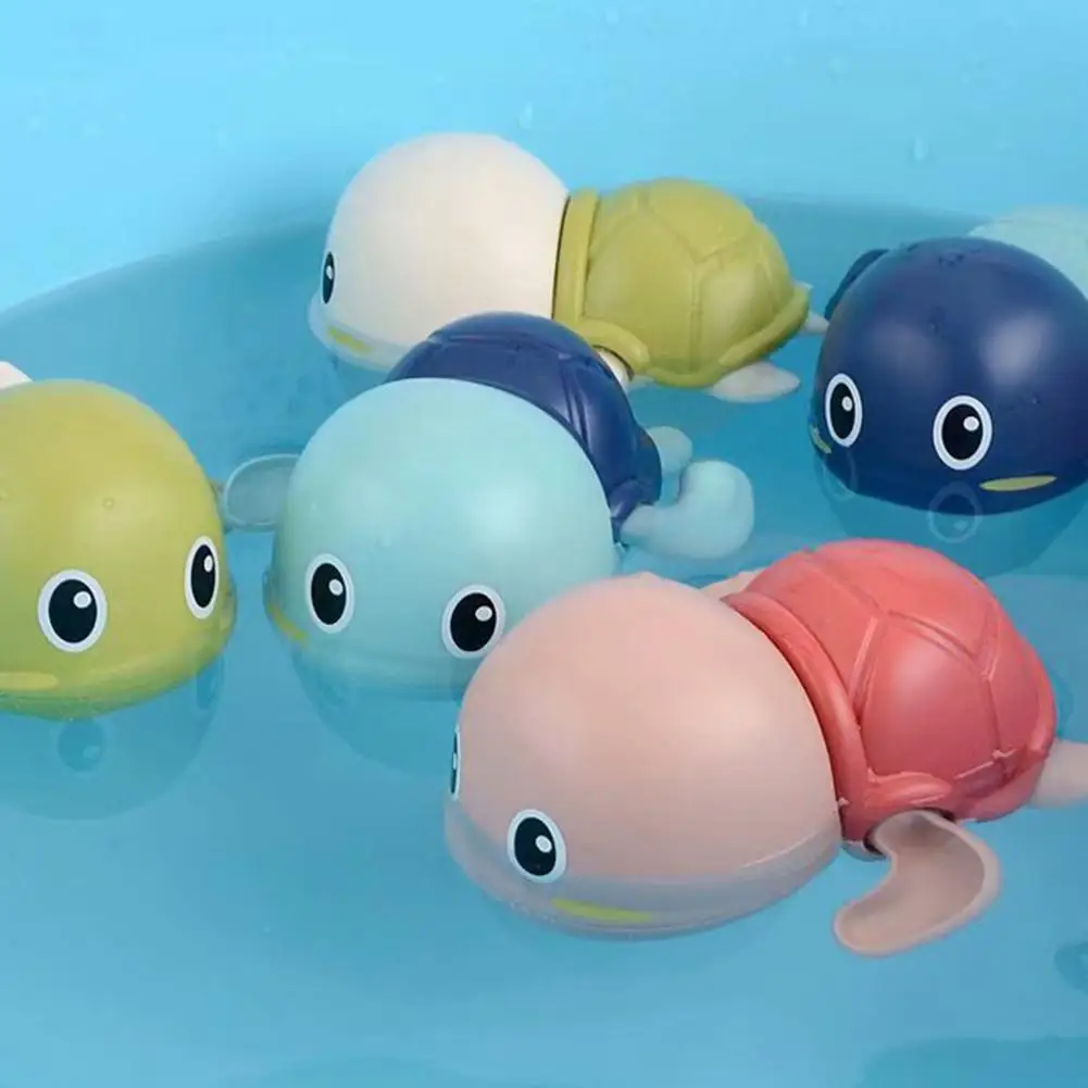 1pc New Kids Children Baby Wind-up Clockwork Cute Animal Tortoise Toys Gift 