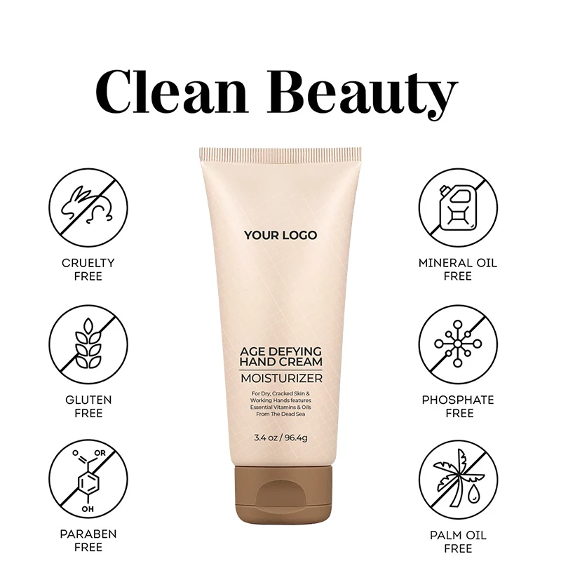 OEM Custom Anti Aging Skin Care Hand Moisturizer Cruelty Free Organic Skin Soft Hand Cream(pic2)