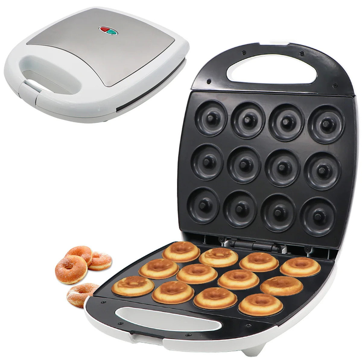 Производитель цена Бытовая Кухня 12 отверстий мини-пончик вафельница автоматический