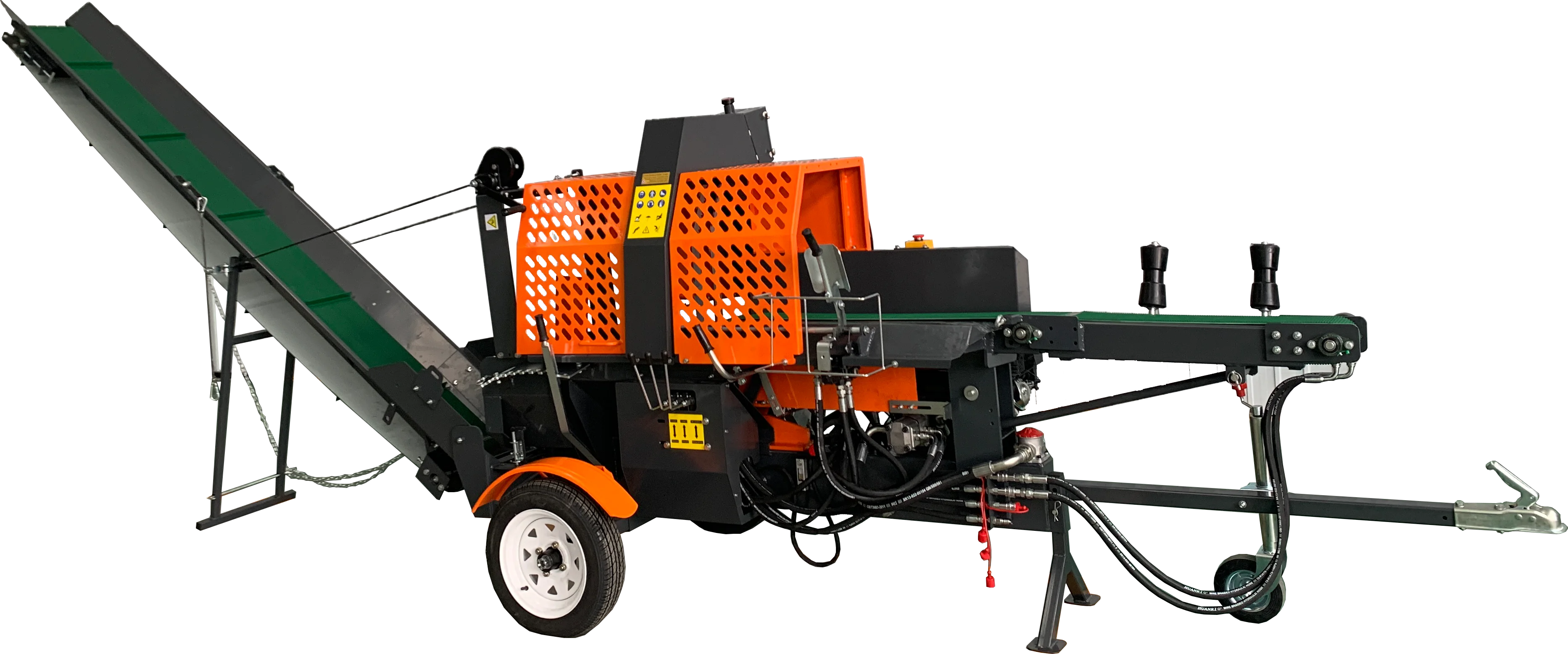 Yantai Rima 20t Commercial Firewood Processors Rm720ta480 With Log Deck And Tuv Ce Buy Wood