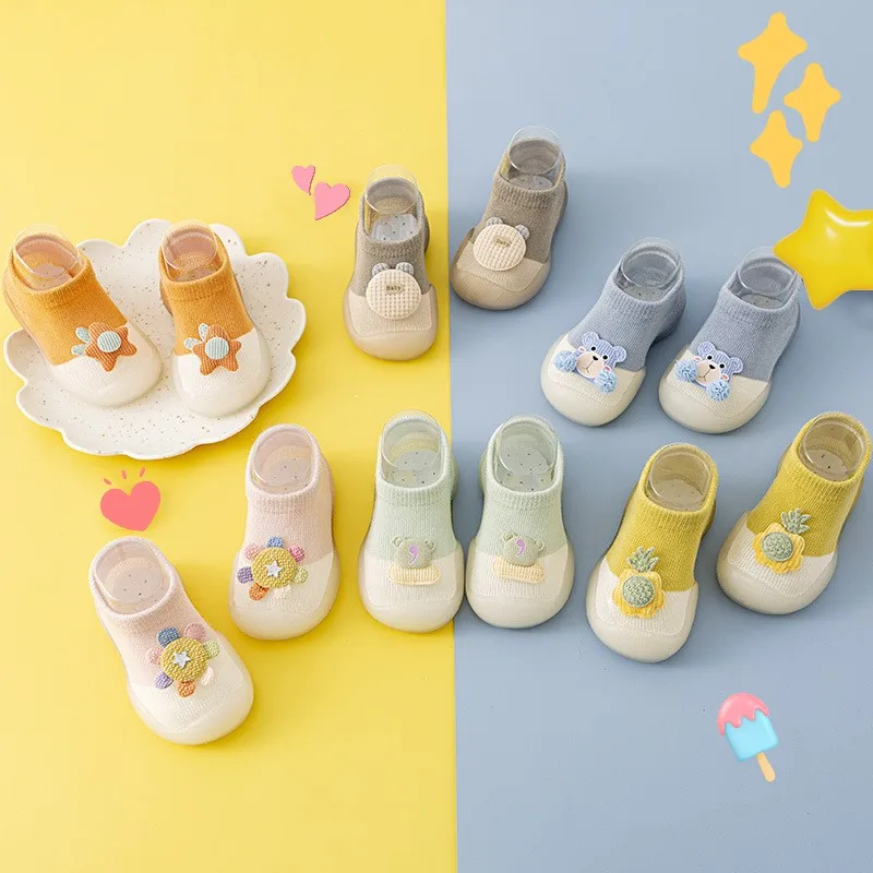 Baby Walking Shoes Baby Soft Sole Socks New Boys And Girls Nonslip