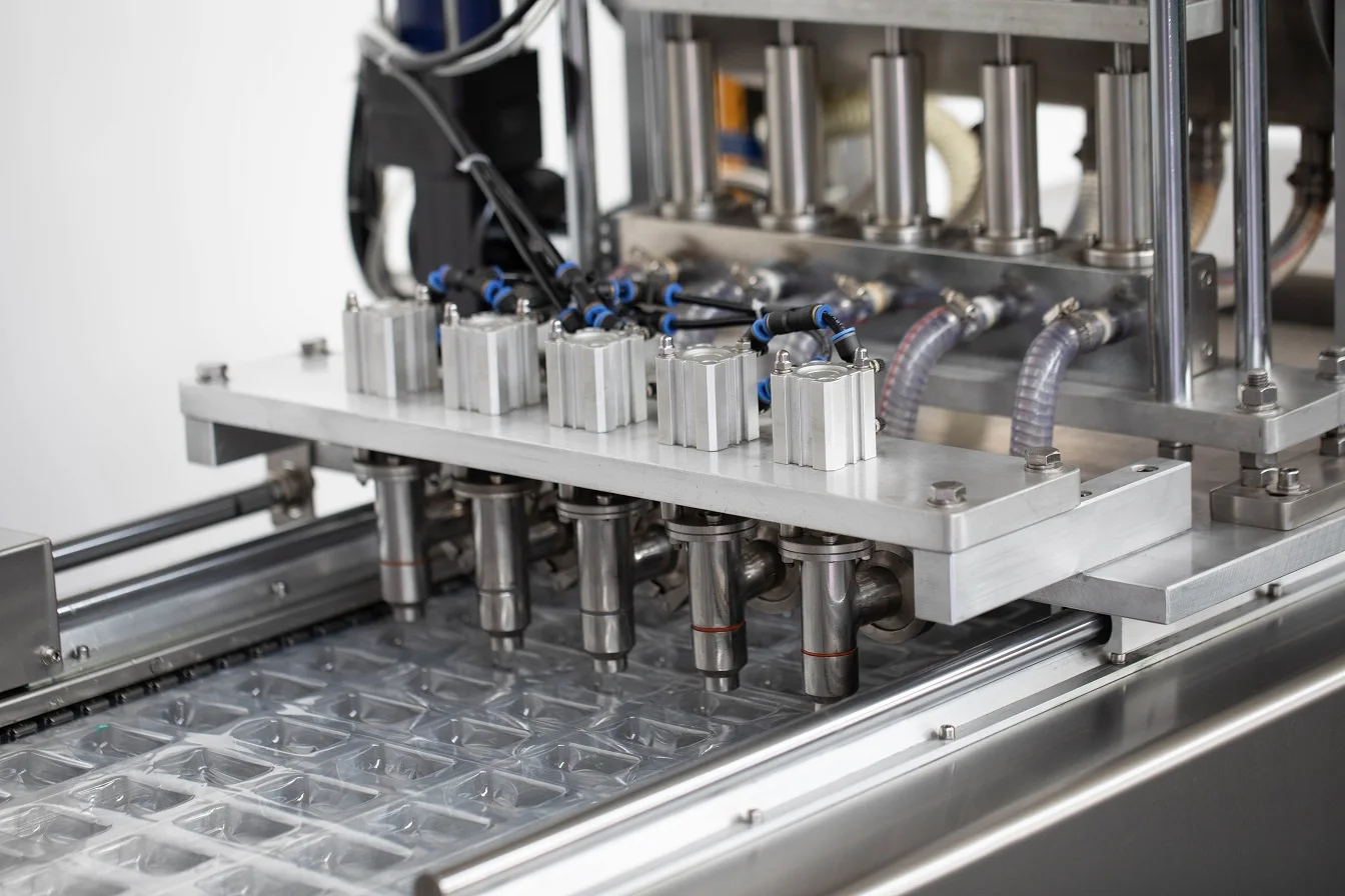 Dates Thermoforming Vacuum Packing Machines, Automatic Dates Packaging Machines Thermoformed Package DLZ