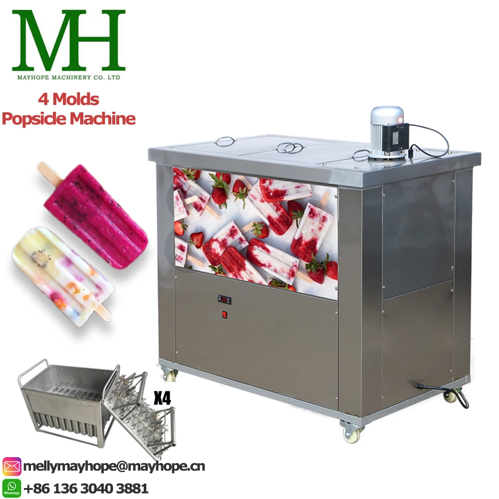 Автоматическая Линия По Производству Мороженого,4 Формы - Buy Ice Popsicle  Machine,Production Line,4 Mould Automatic Ice Popsicle Making Machine  Production Line Product on Alibaba.com