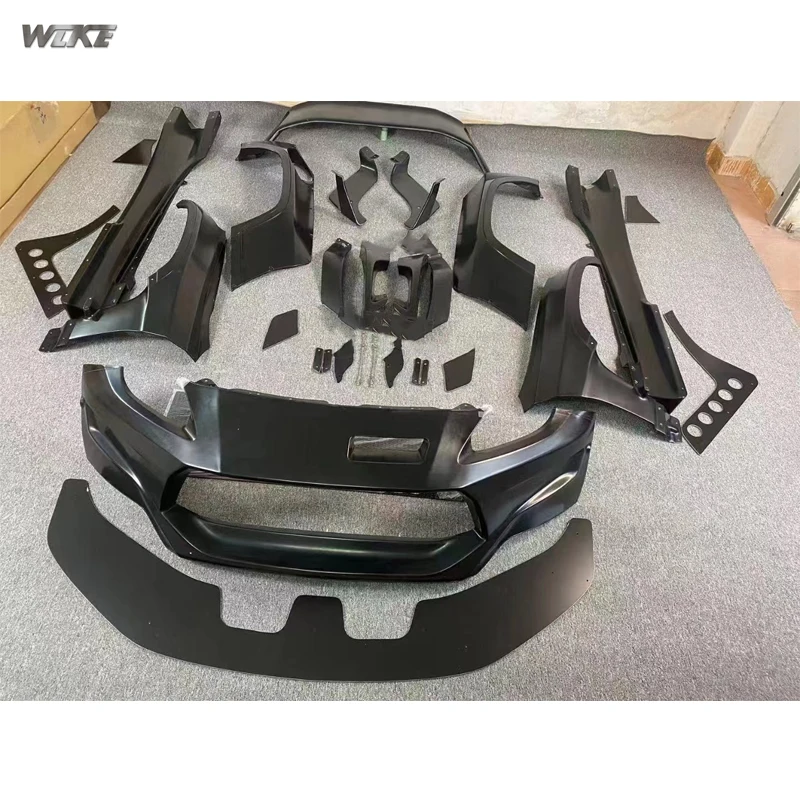 Unpainted Fiberglass Wide Body Kit Fit For Toyota GR86 2022-2024