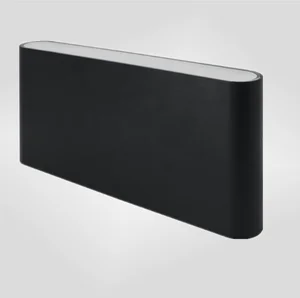 Ultra-Thin LED Outdoor Wall Light, IP65 Waterproof, Aluminum, High Brightness, Creative Exterior Lighting for Home Yard