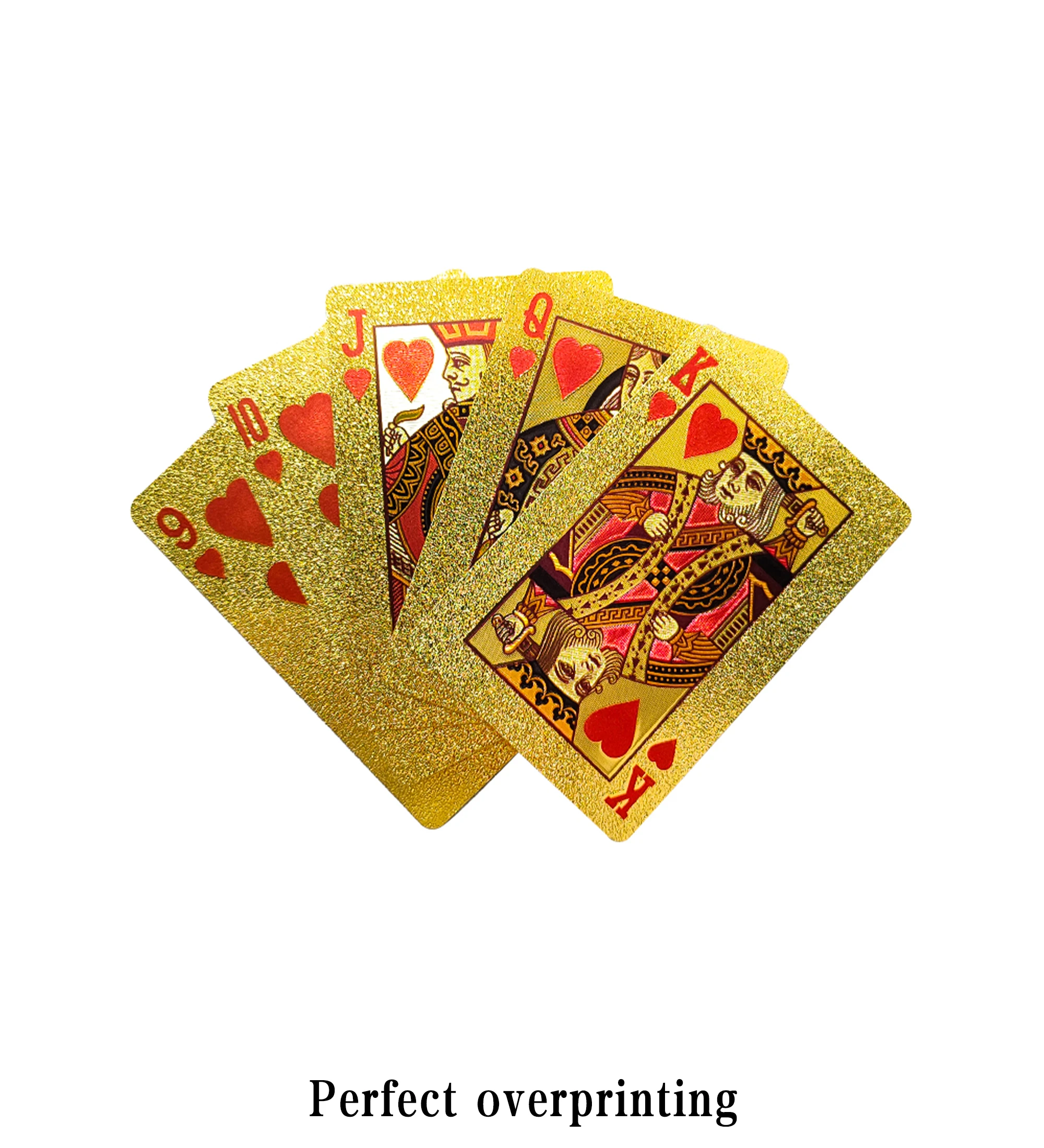 China Printing Manufacturer Front and Back Both Sides Custom Printed Poker Card Game supplier