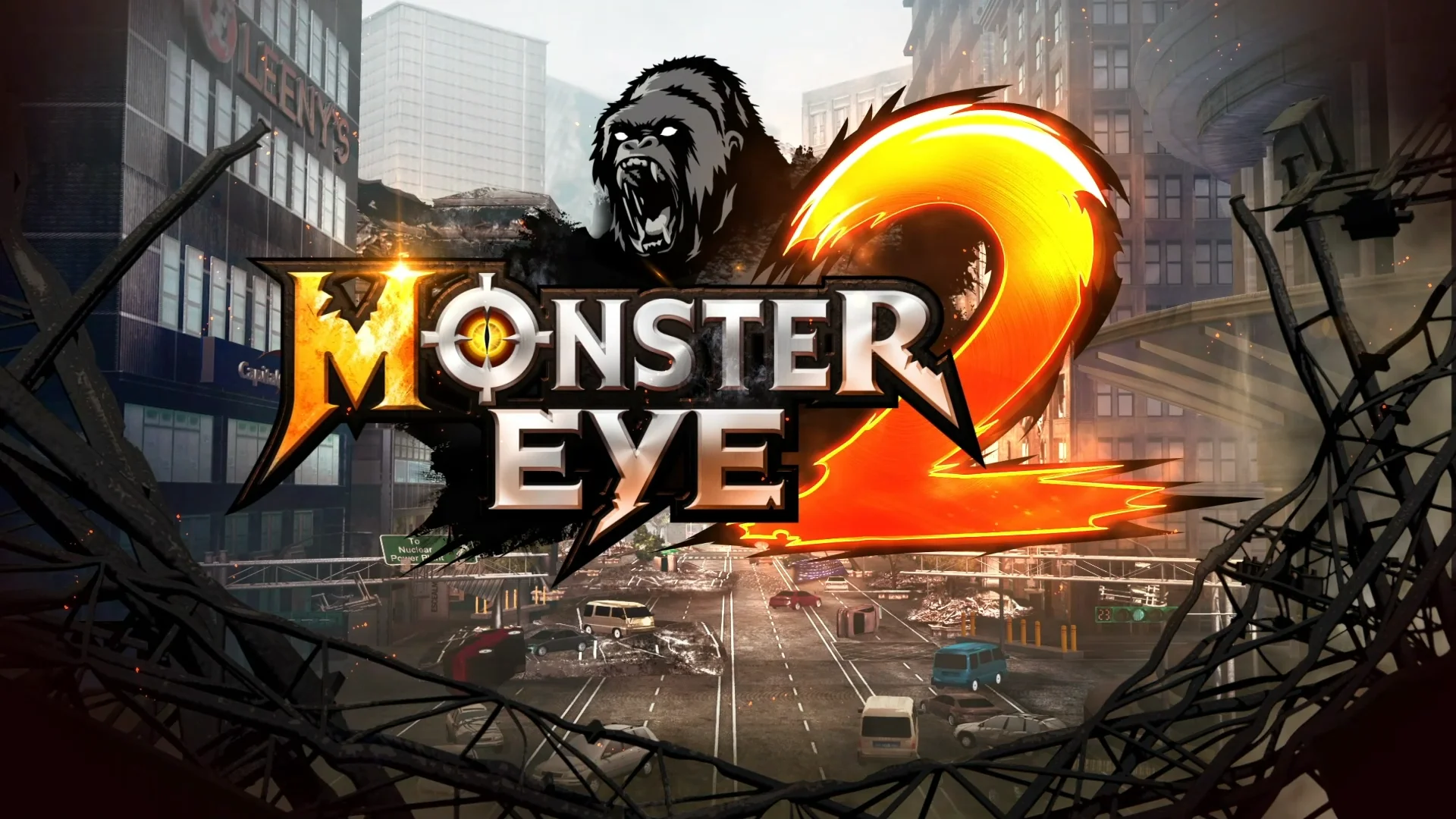 Top Quality Arcade Gun Game Monster Eye 2 Shooting Machine | Coin