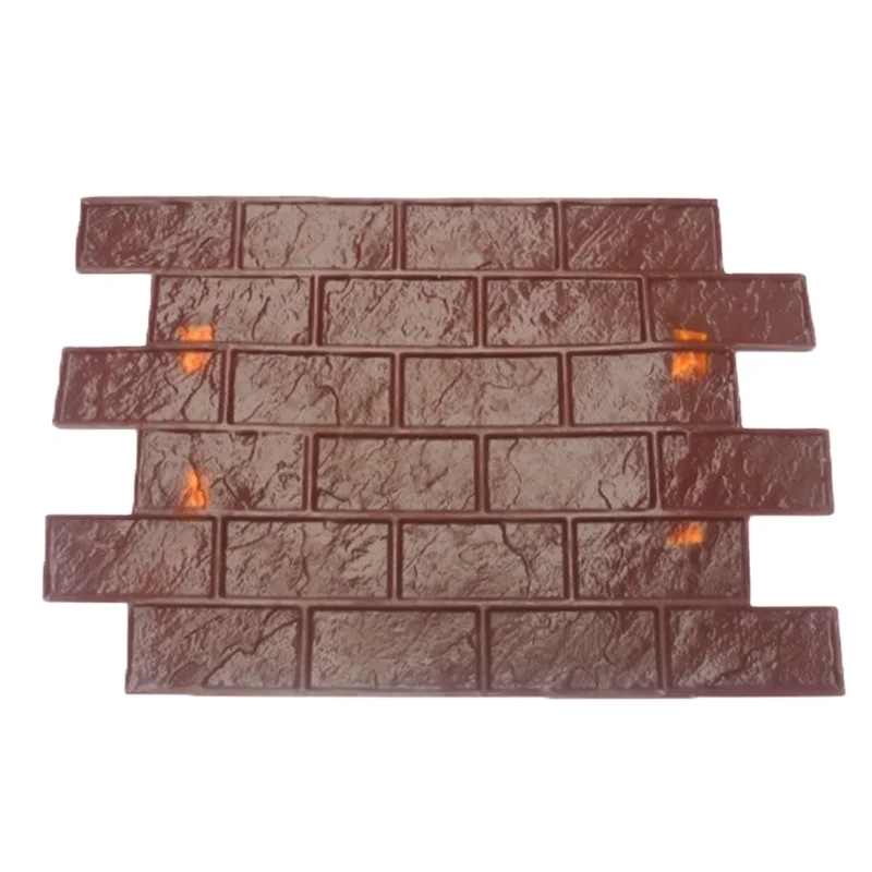 Wood Patterned Printed Concrete Stamping Imprinted Concrete Mold