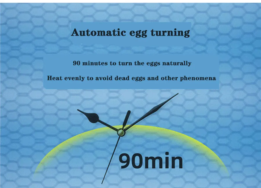 Multi-Function Dual Power LED Light 98% Hatching Rate Small Chicken Egg Incubator Automatic Egg Incubator