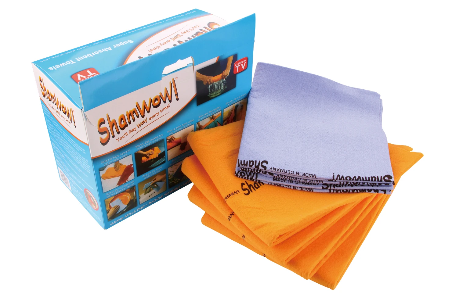 new original shamwow super absorbent towels