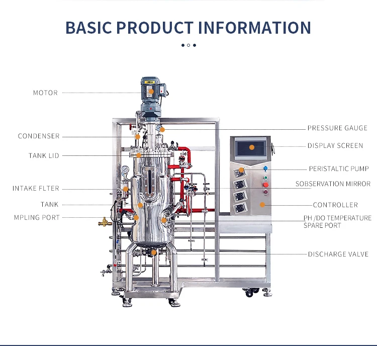 product 100l 300l 500l pilot bioreactor systems industrial bioreactor prices-1