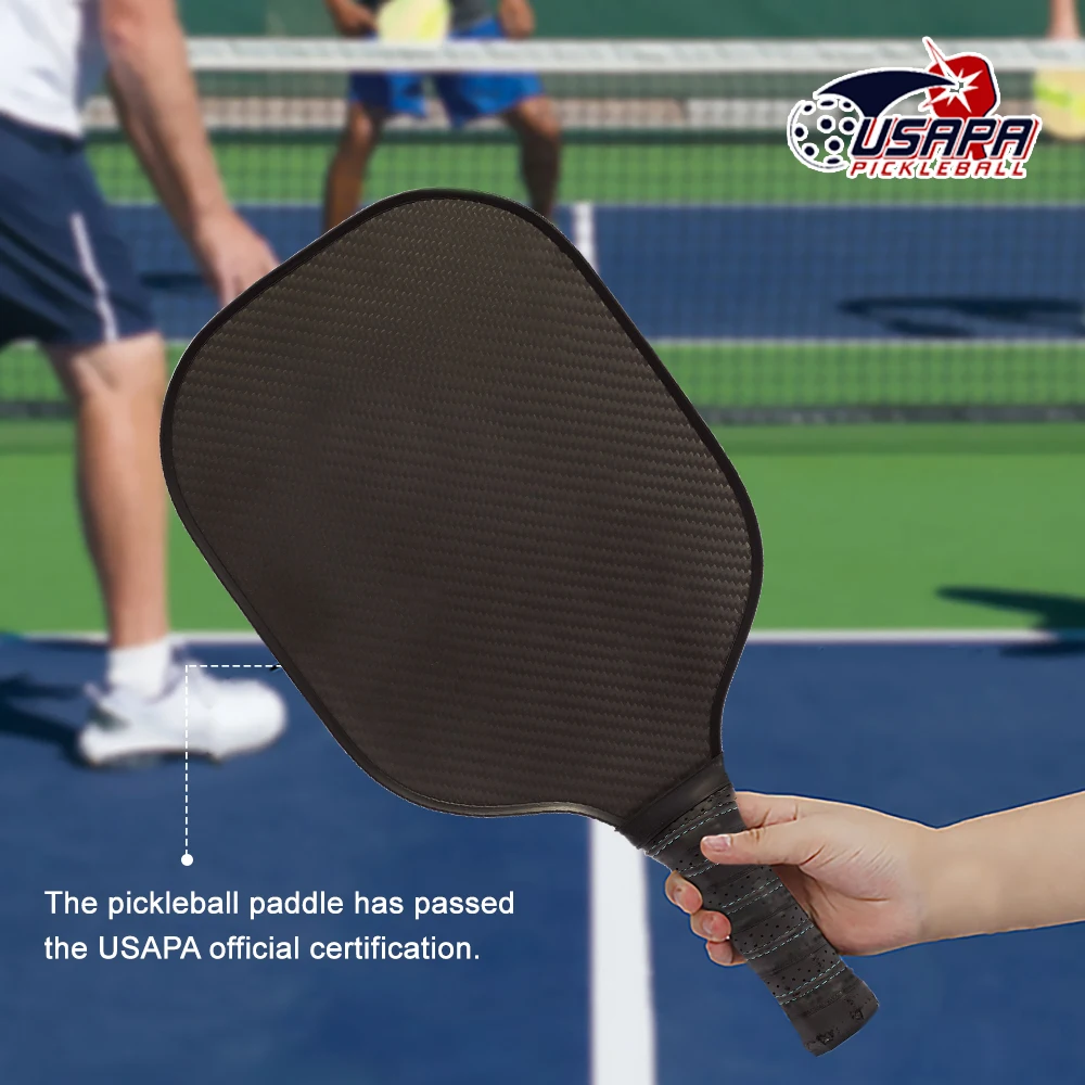 Custom Professional Paddle Pickleball Racket Usapa Approved 3k Carbon