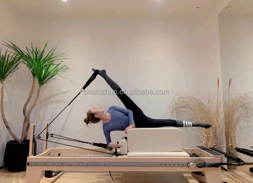 Queenlife New Design Pilates Studio Home White Wood Gym Reformer ...