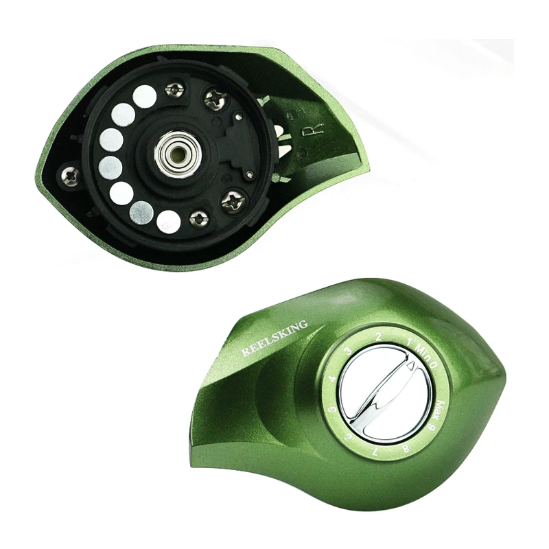 web限定アイテム Reel and Rod Crappie Combo Baitcaster Green Fishing Bass - その他