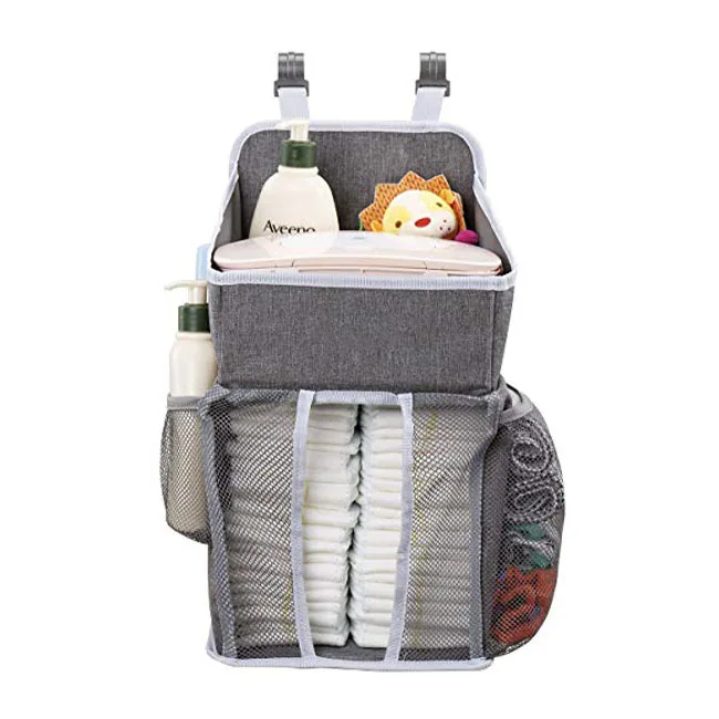 Nursery Hanging Diaper Organization Storage Caddy For Baby Essentials Buy Hanging Diaper Caddy Organizer Nursery Organization Baby Shower Gifts Multifunctional Mummy Baby Diaper Bag Hang On Crib Or Changing Table For Newborn