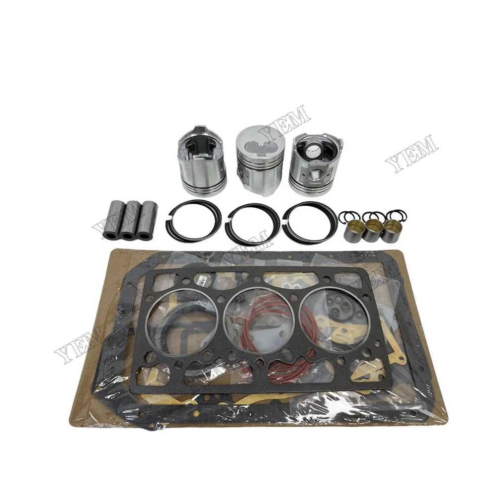 For Komatsu 3D94 Engine Overhaul Kit With Piston Rings Cylinder Gasketss Replacement OEM Engine Parts 6