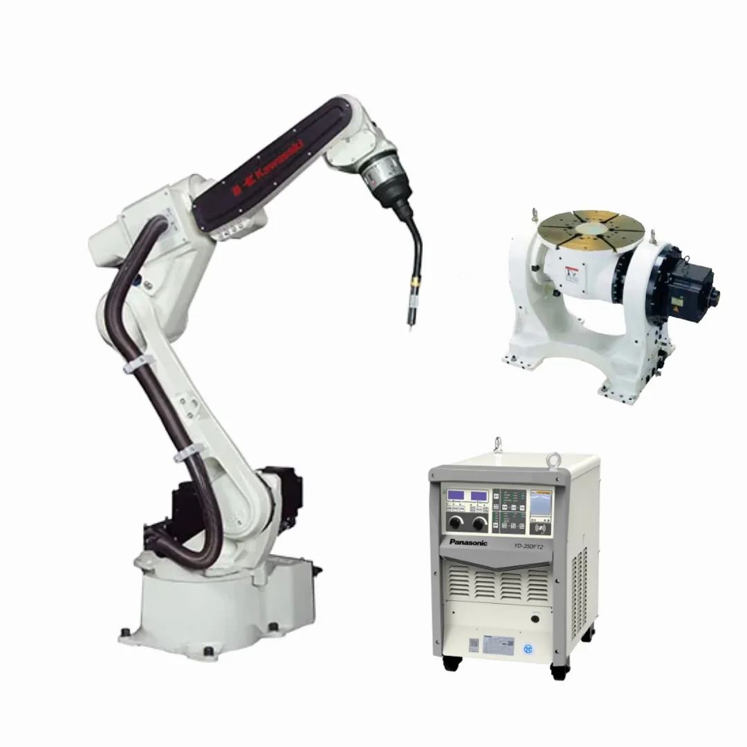 Kawasaki Industrial Welding Robot BA006N for Through-Arm Cable Arc Welding  Robot With E01 Robot Controller and Mig Welder