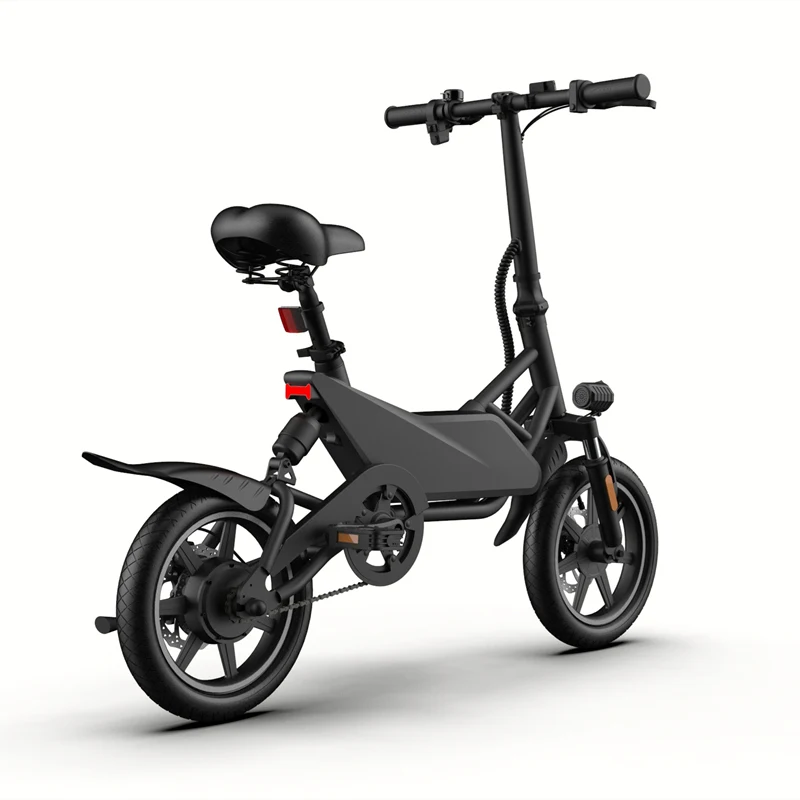 QLIFE 14" Folding Electric Bike For Adults & Teens - 749W Motor, 26-Mile Range, UL-Certified Battery, 3+1 Modes
