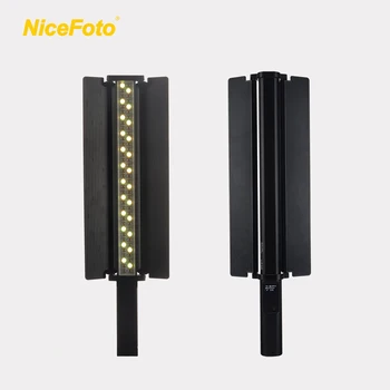 5200mAh LP600 Digital Live Broadcast App Control Handheld Round RGB LED Photography Fill Light for Outdoor and Indoor detail image