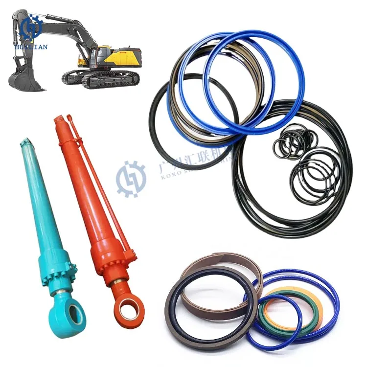 thumbnail image 2 of SINOCMP Bucket Hydraulic Cylinder Repair Seal Kit For 120B Excavator - 3 Month Warranty 2 of 11