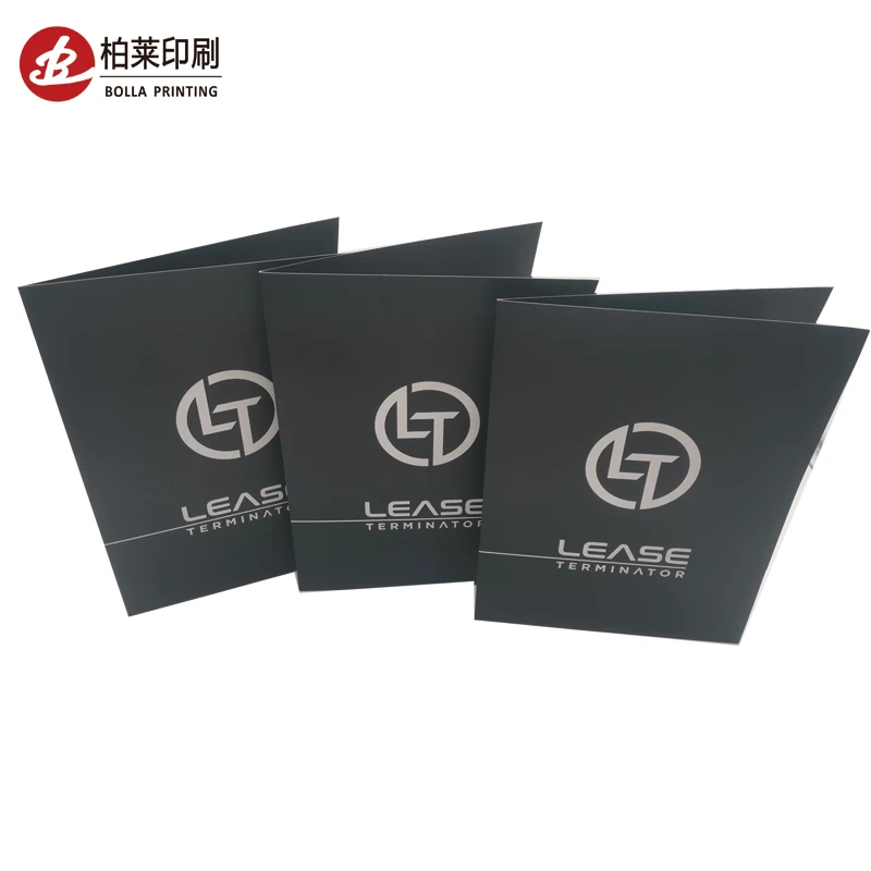 Custom Logo Presentation Folders - Professional & Eco-friendly