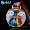 silver plated medal