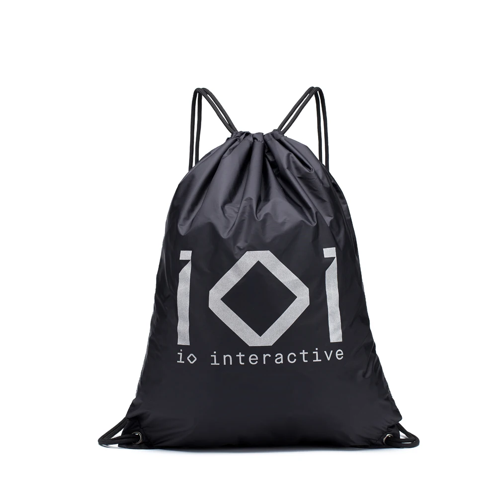 recycled drawstring bolsa