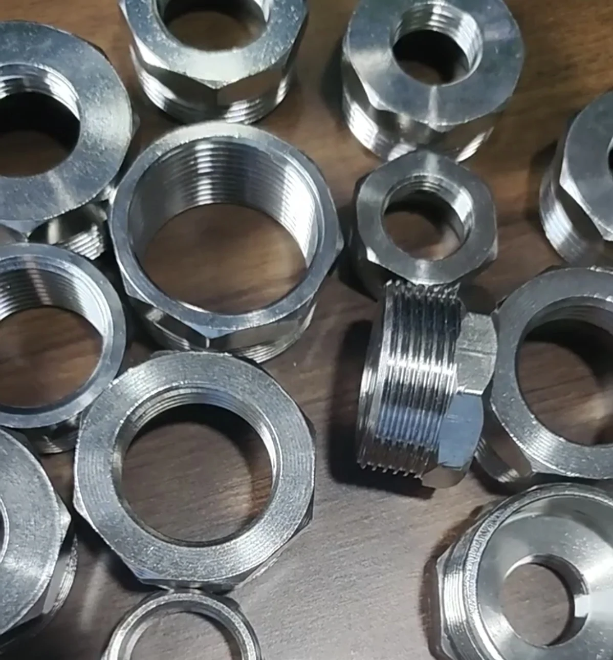 latest company news about NXF DN 6-100 ASTM B637,AMS 5383 Product Category Pipe Fittings Alloy G-30/2.4603/UNS N06030 HEX Head Bushing  4
