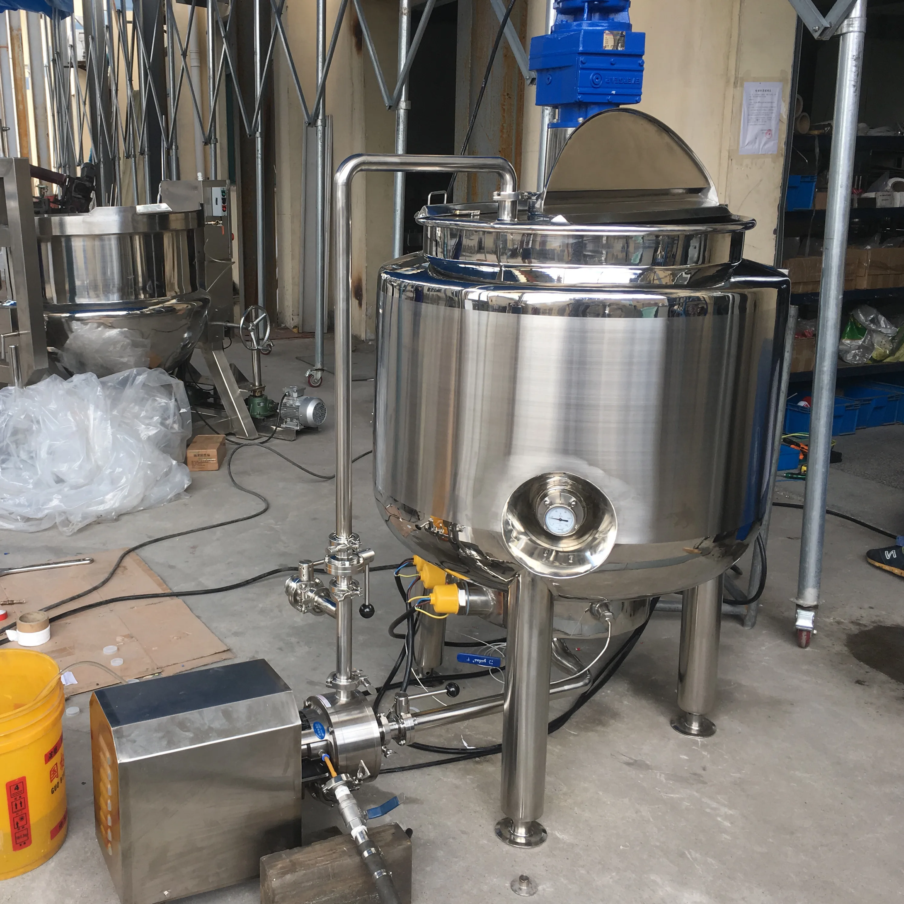 
Машина для приготовления соуса, машина для приготовления кетчупа, горчицы, майонеза 