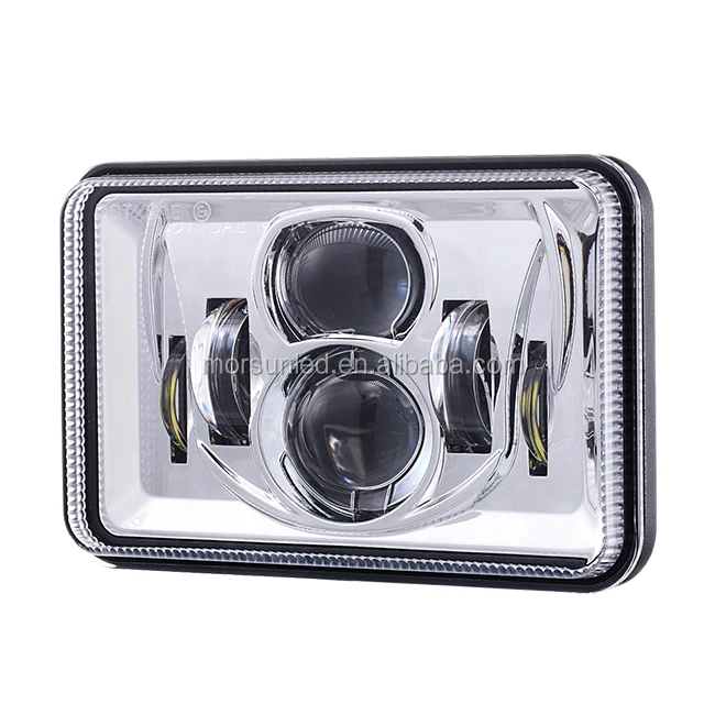 D0T 4x6 Square Led Headlights 4x6 Inch Led Headlight sealed Beam for 1980-1986 Nissan 720/1982-1984 Nissan Maxima Accessories