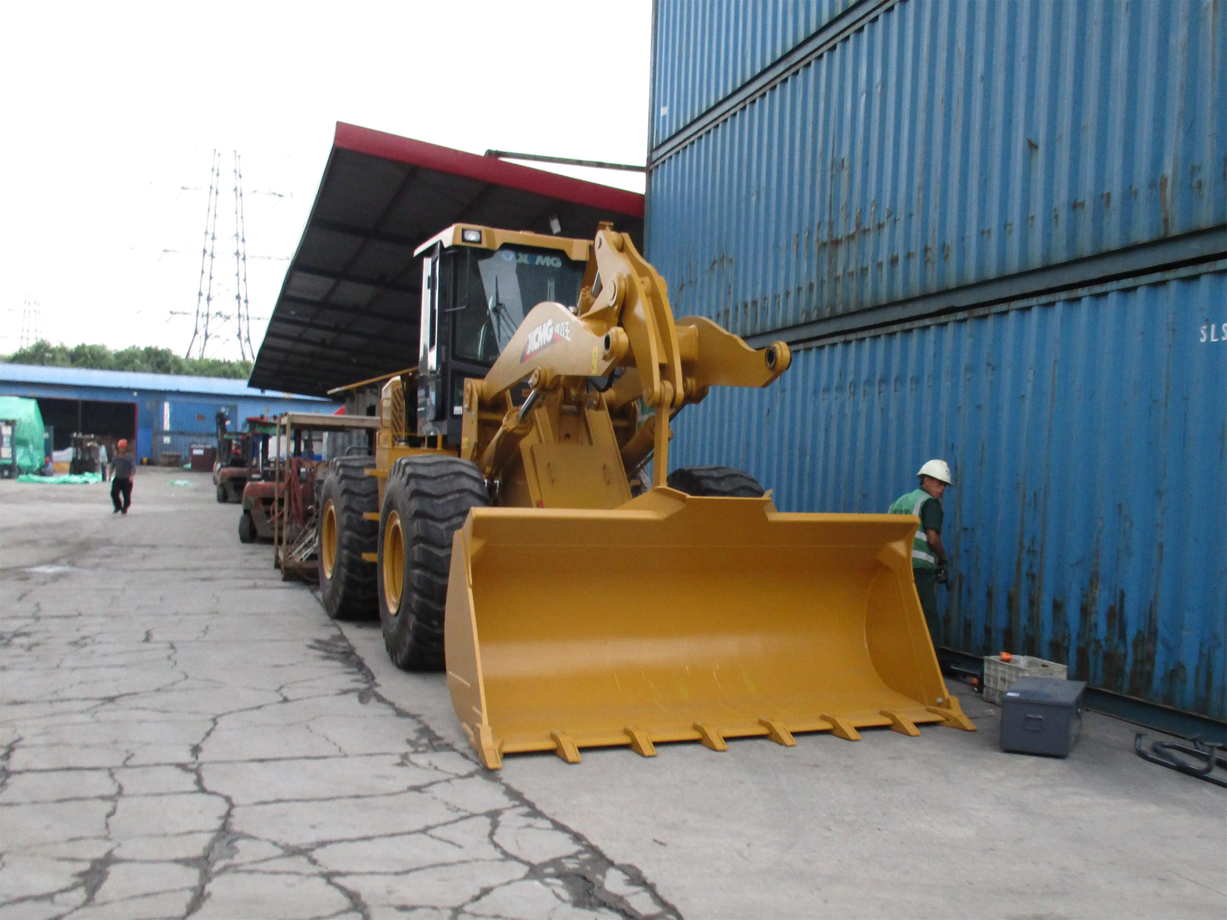 Lonking 2ton Mini Wheel Loader Front End Loader Cdm932 - Buy Front End ...