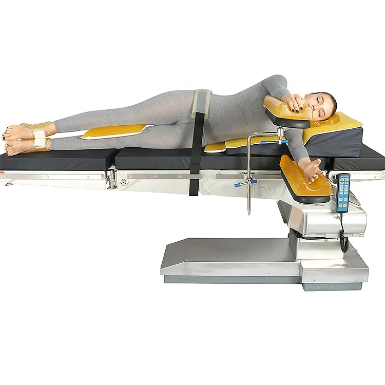 Operating Table Positioning Waist Strap Medical Gel Fixation Belt