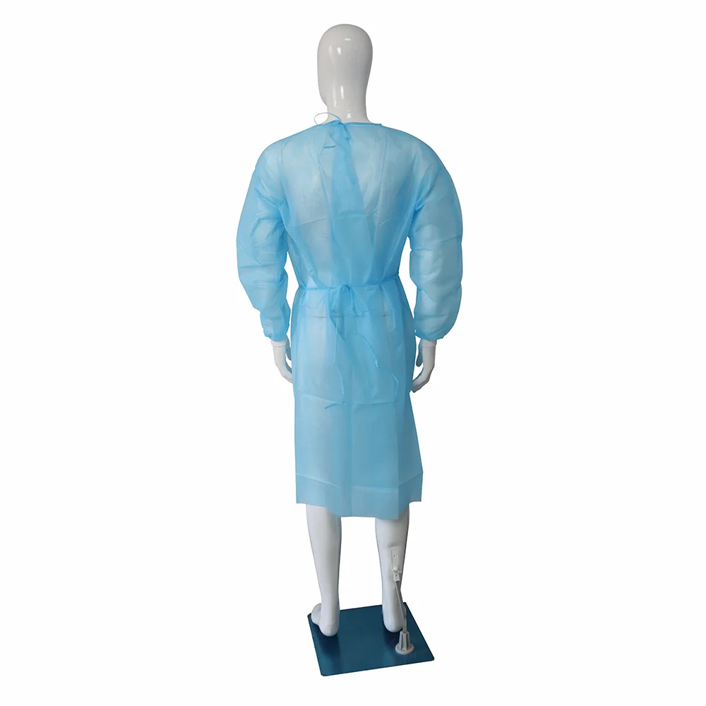 Ppe Isolation Gowns 30Gsm Non Woven Hospital Medical Gown Disposable Surgeon Gowns