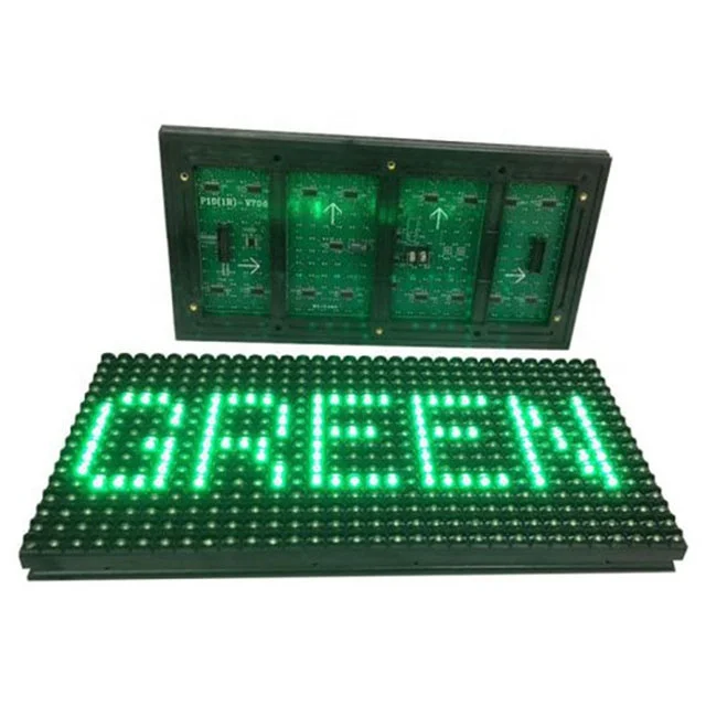 P10 Retail Store Advertising LED Sign 6mm Red LED Moving Scrolling Running Message Display Outdoor Video OEM Supply Cars