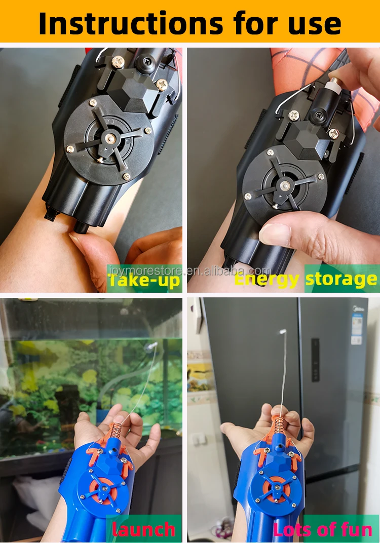 Jm Wholesale  Shooter Wrist Launcher Device Tech Whap  Shooter Real Functional Novelty Gag