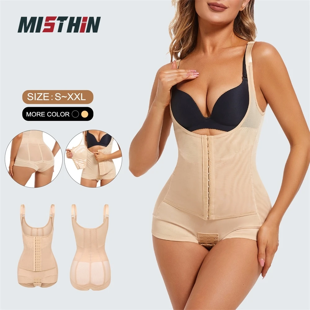 Wholesale Corset Faja Shoulder Strap Shaping Body Vest Panties Girdles Belly Tummy Control Shapewear Waist Trainer Shaper