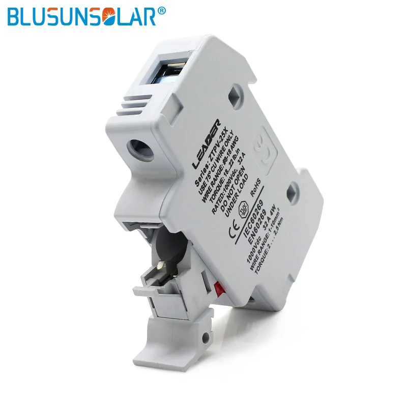 
 Держатели предохранителей на солнечной батарее, подходят для плавких предохранителей 10*38 мм, со светодиодным индикатором, для защиты солнечной системы  