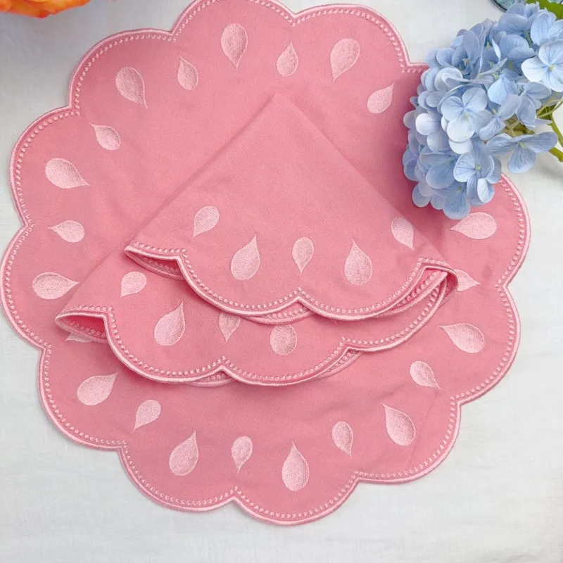 &lt;trp-post-container data-trp-post-id=&#039;14526&#039;&gt;Custom Embroidery Border Placemat and Napkin Sets High Quality Cotton Scallop Border Trays for Bar Home&lt;/trp-post-container&gt;
